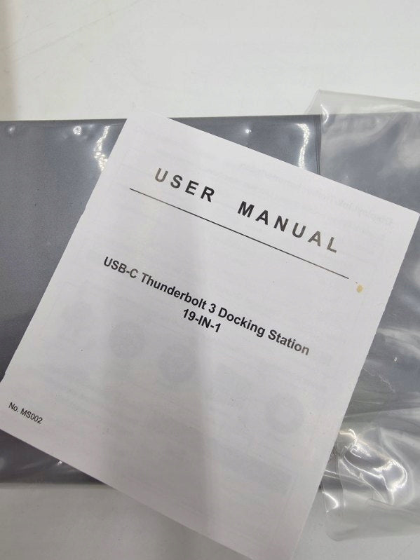 Docking station by CMSTEDCD (model MS002). Packaging status original