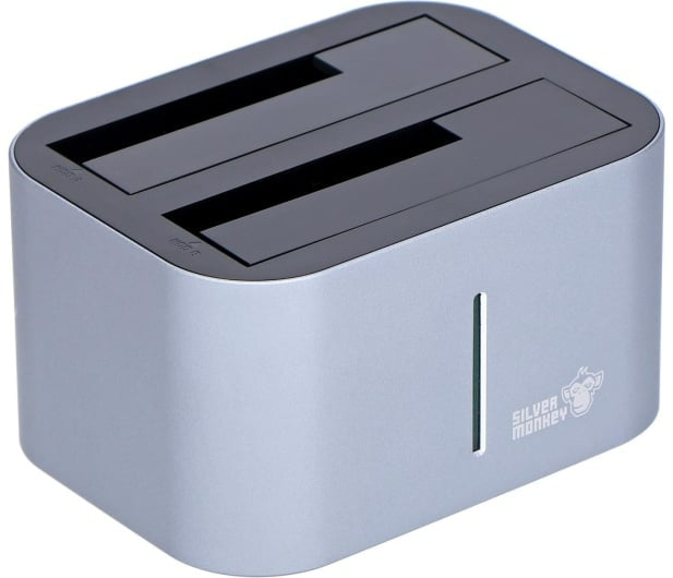 Docking station for Silver Monkey 2x HDD 2.5”/3.5”