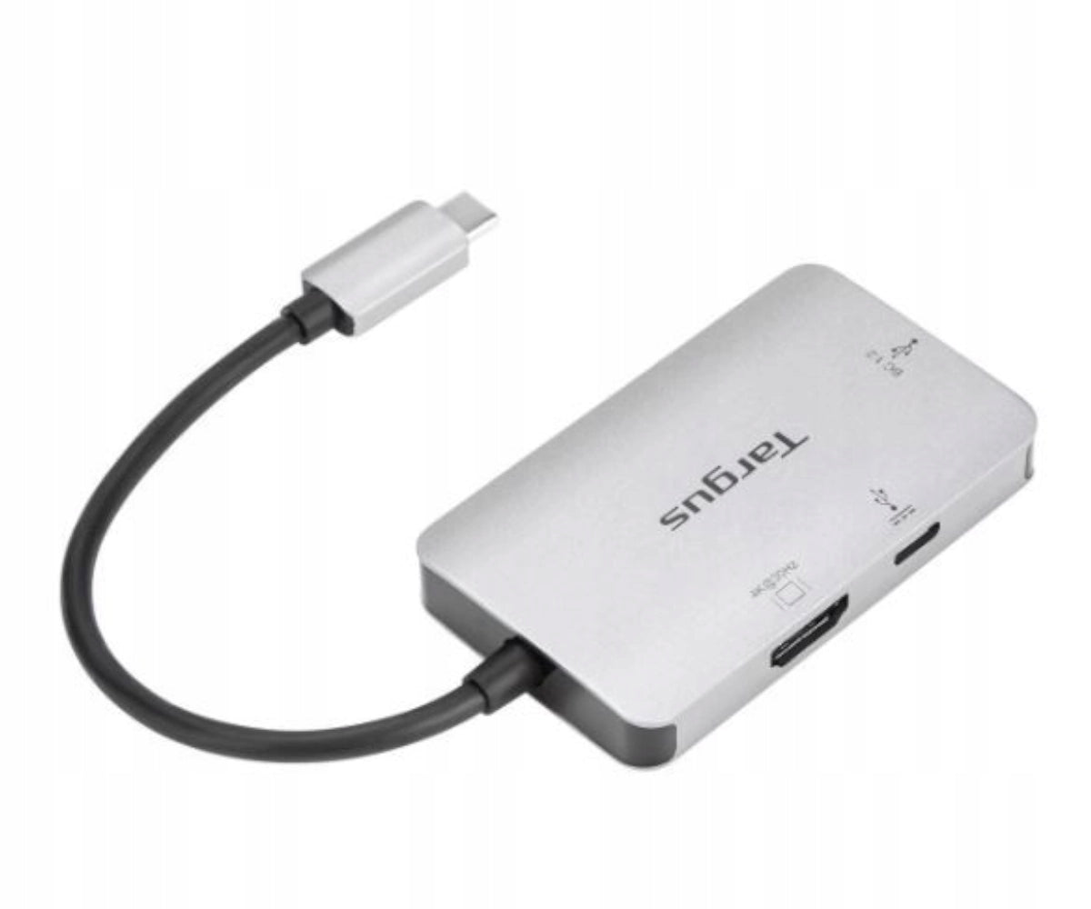 Docking station hub Targus USB-C-HDMI USB silver