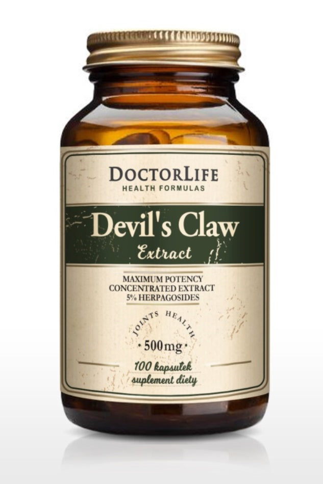 Doctor Life Devil's Claw Extract 500 mg 100 capsules Brand Doctor Life