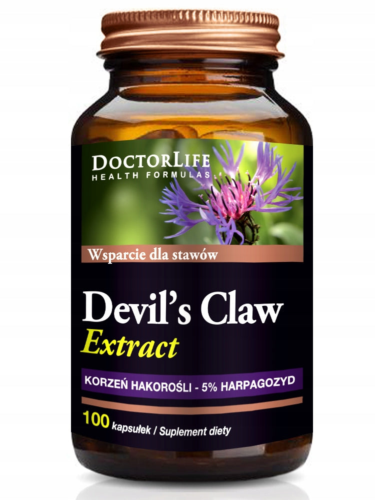Doctor Life Devil's Claw Extract 500 mg 100 capsules