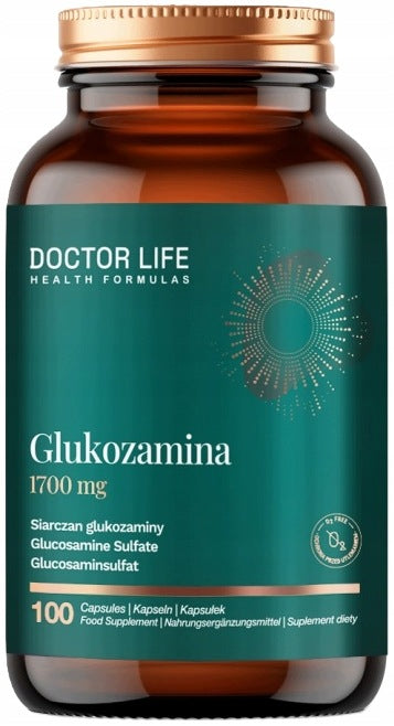 Doctor Life GLUCOSAMINE SULFATE 100 kaps JOINTS