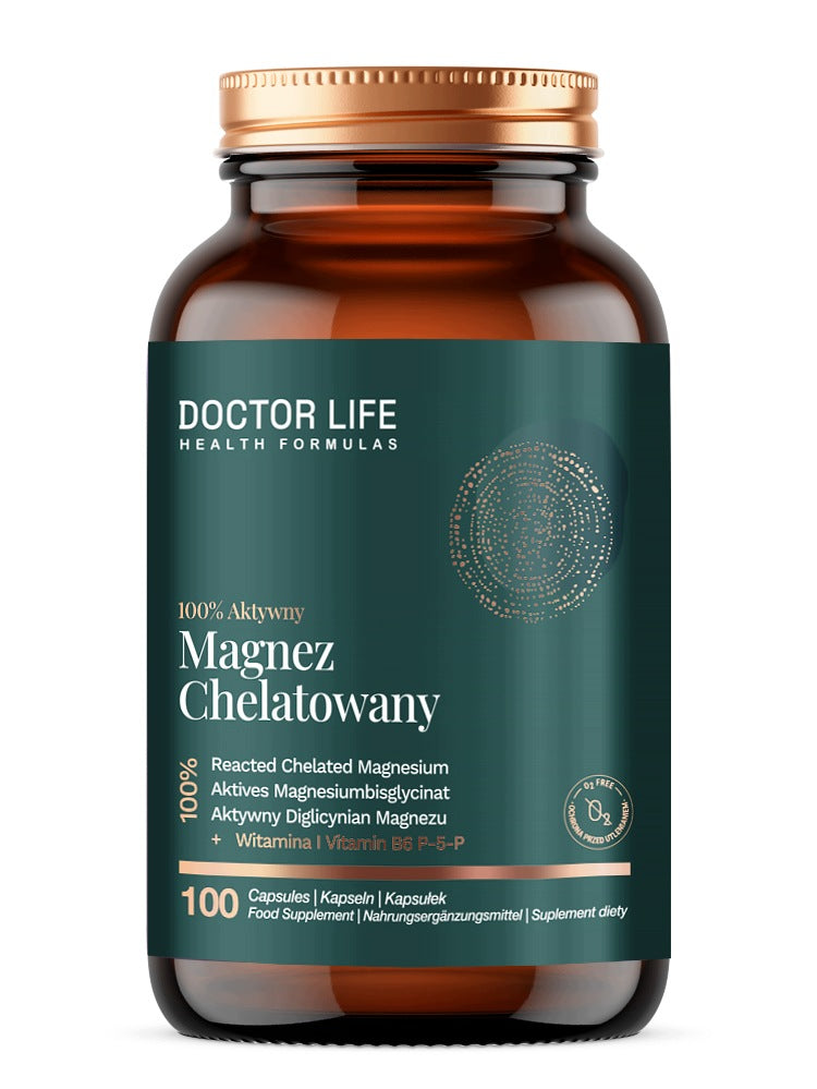 Doctor Life MAGNESIUM CHELATED magnesium diglycinate MUSCLES NERVOUS SYSTEM