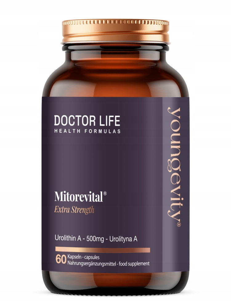 Doctor Life Mitorevital Urolithin A 500 mg Extra Strength 60 capsules