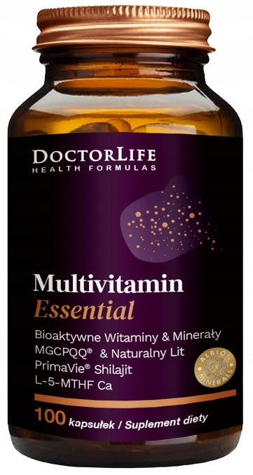 Doctor Life Mutlivitamin Essential vitamins 100capsules