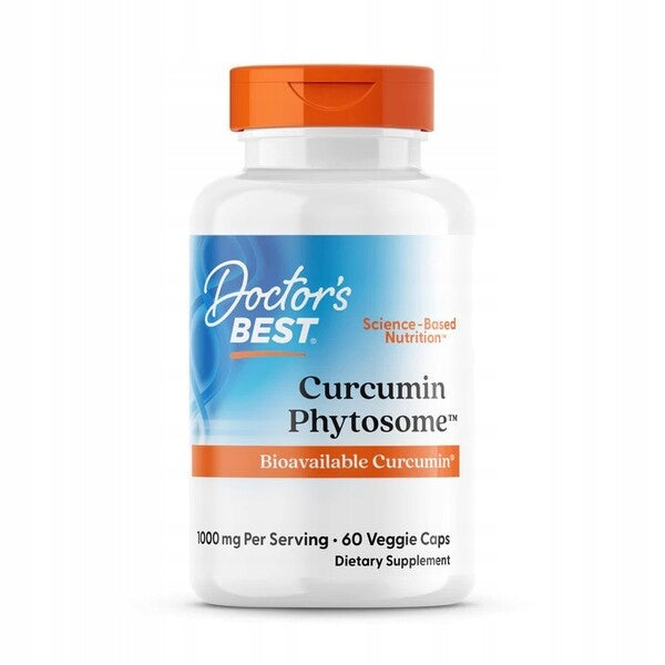 Doctor's Best - Curcumin, Curcumin Phytosome, 500mg, 60 vkaps
