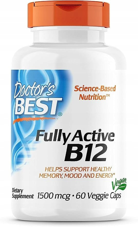 Doctors Best Vitamin B12 1500 mcg 60 capsules