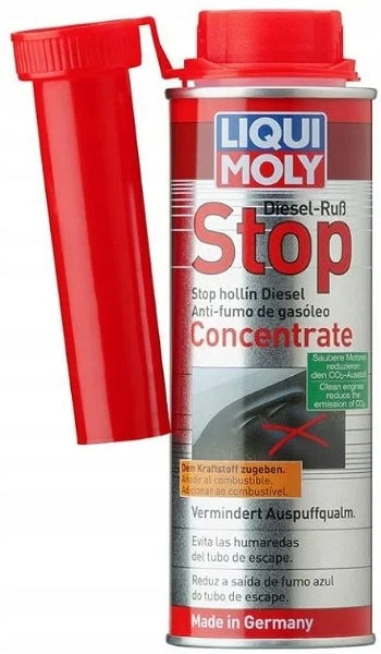 Liqui-Moly-Additiv zur Reduzierung der Rauchemissionen in Dieselmotoren 