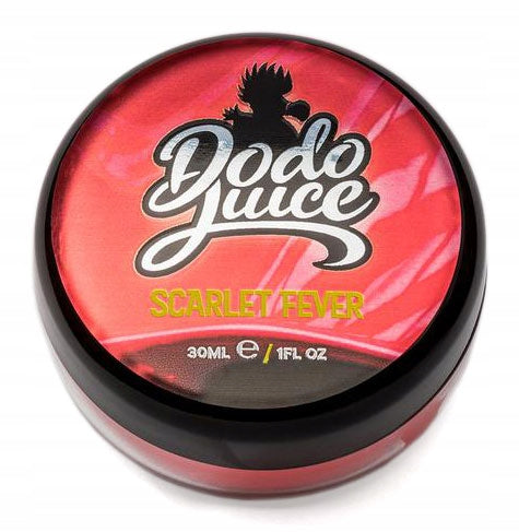Dodo Juice Scarlet Fever 30ml hybrid wax for warm colors