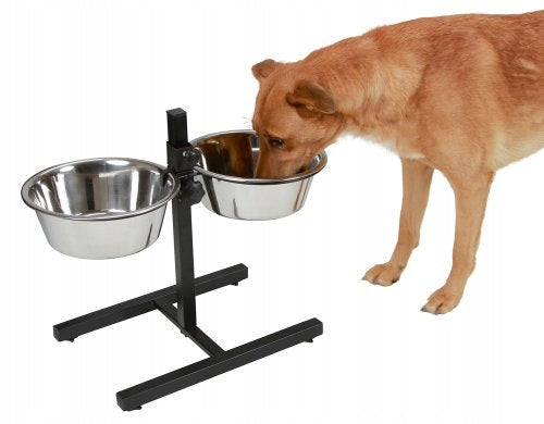 Dog Adjustable Stand Bowls 2 x 2,8 L Trade name MISKI NA STOJAKU 2X2,8