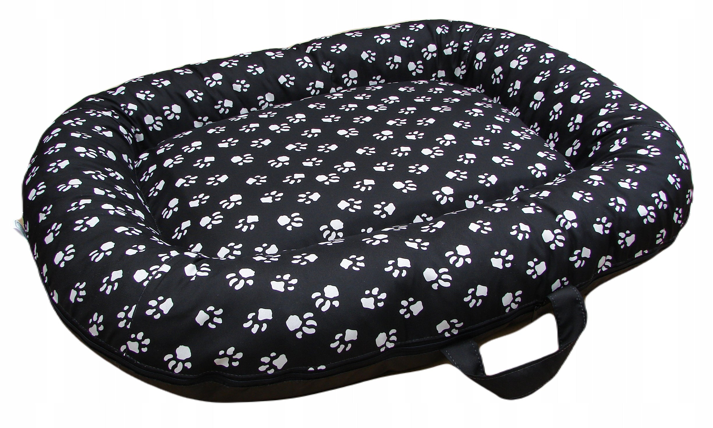 Dog BED Pontoon Paws BLACK Couch Bed 130x105 R.6 Trade name Legowisko dla psa ponton łapki czarny