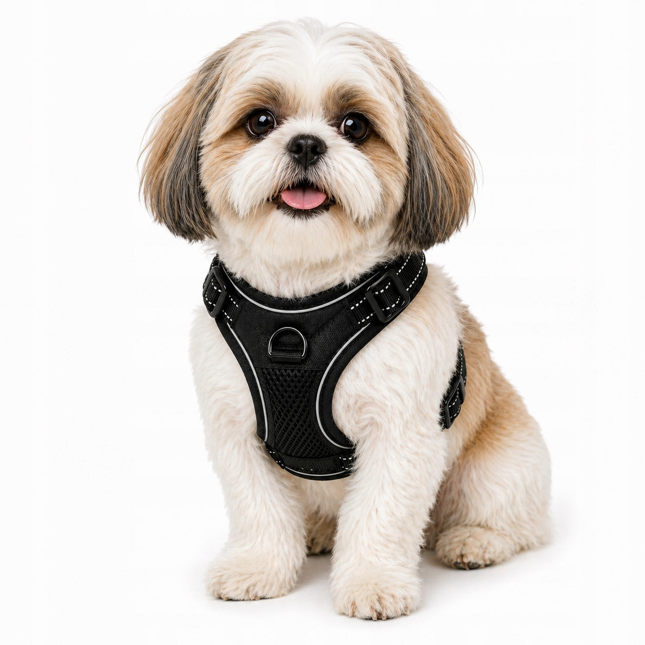 Dog BRACES PRESSURE-FREE black PetGang GUARD M 38-71cm Dachshund Pug Manufacturer code 5906361439921