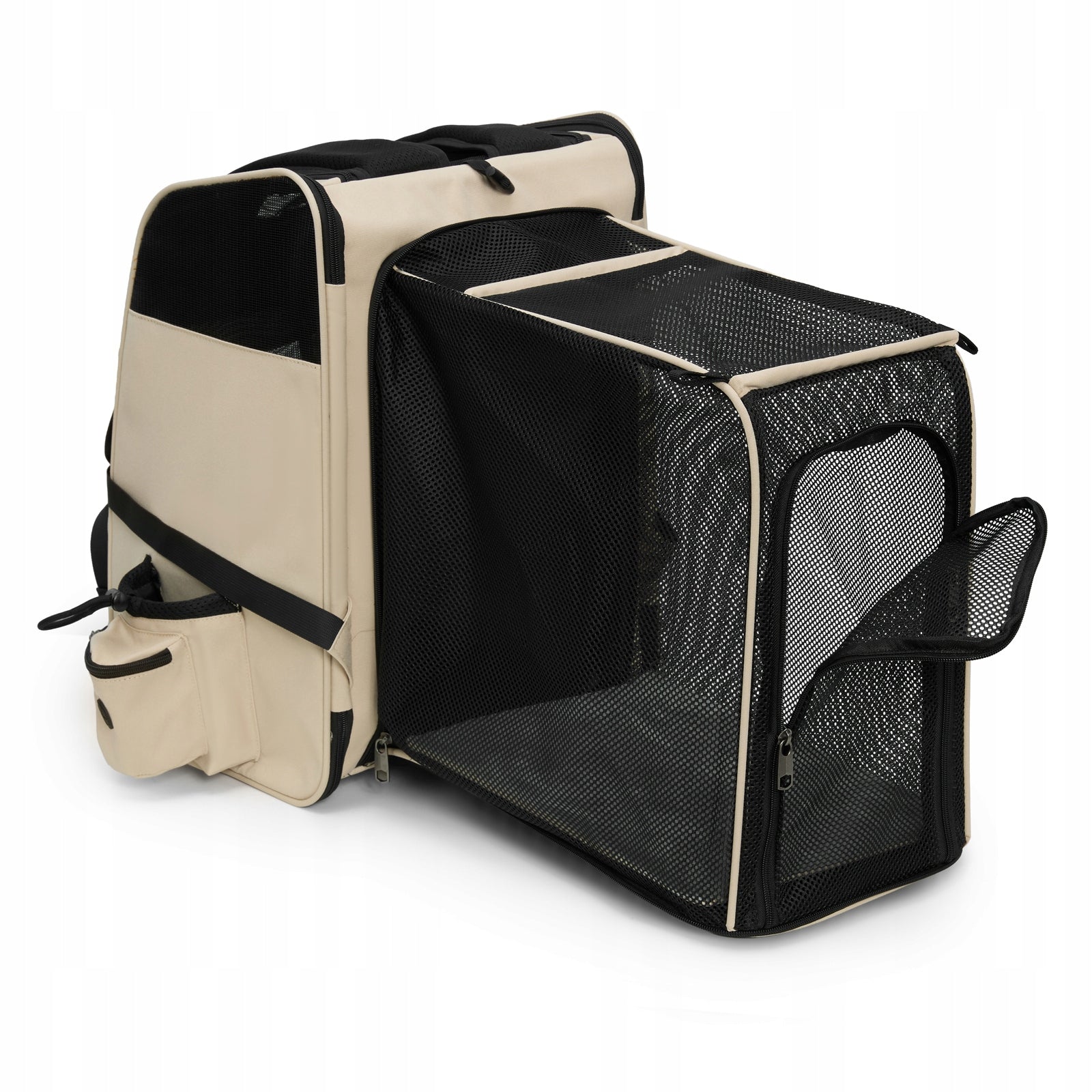 Dog Backpack, MAXICARRY XL Expandable Cat Transporter up to 12 kg Manufacturer code PPTBPMAXICBGXL001
