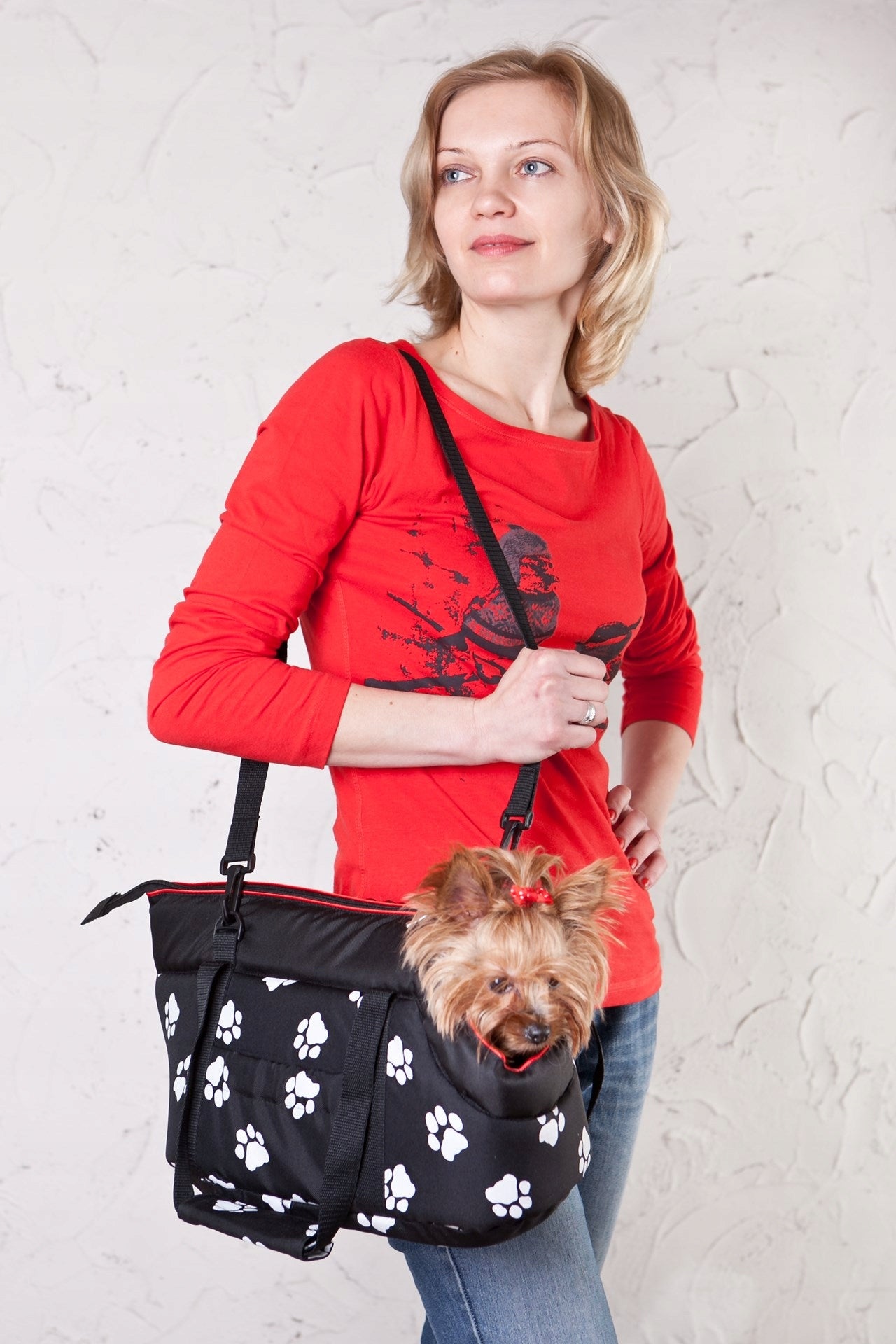 Dog Bag Large Transporter Carrier up to 9 kg Travel Bag Doggy 50x30cm Packaging status original