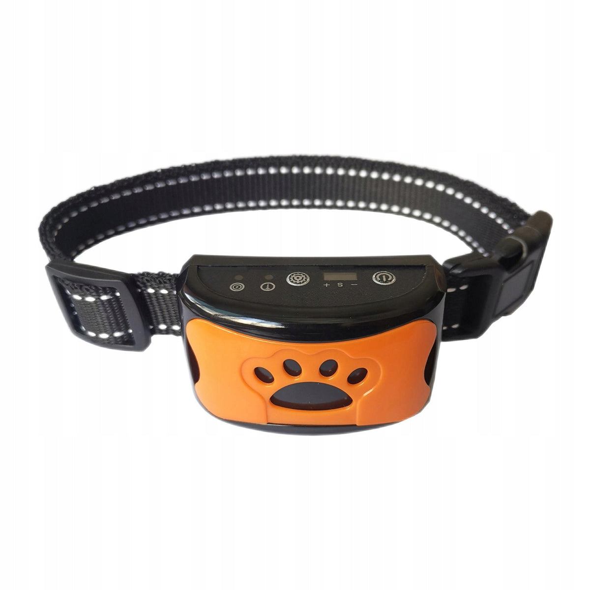 Dog Bark Collar Ultrasonic for Small Medium Large Dogs Automatic Orange