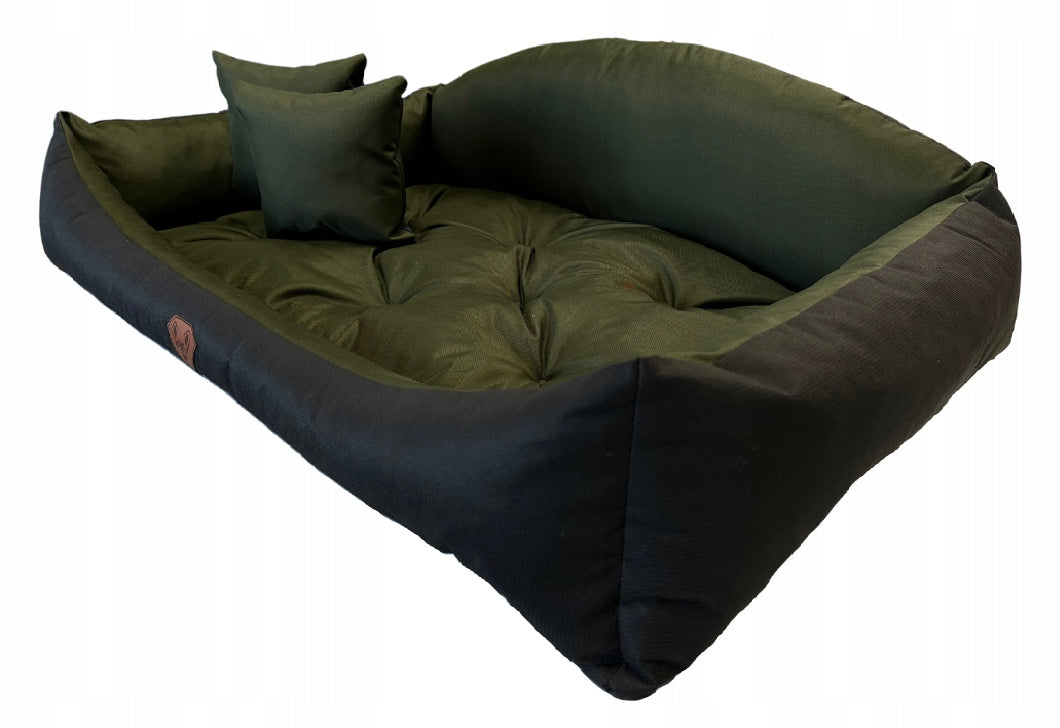 Dog Bed 115x95 Dogs4life Couch Playpen Waterproof Green L Length 115 cm