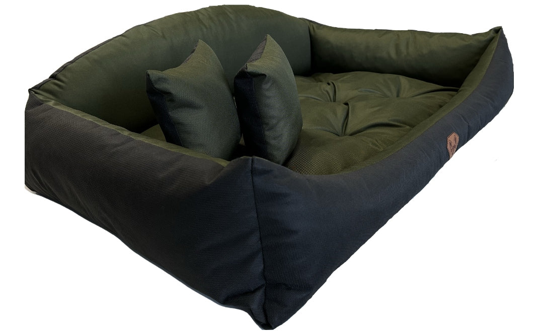 Dog Bed 115x95 Dogs4life Couch Playpen Waterproof Green L Model SHELL
