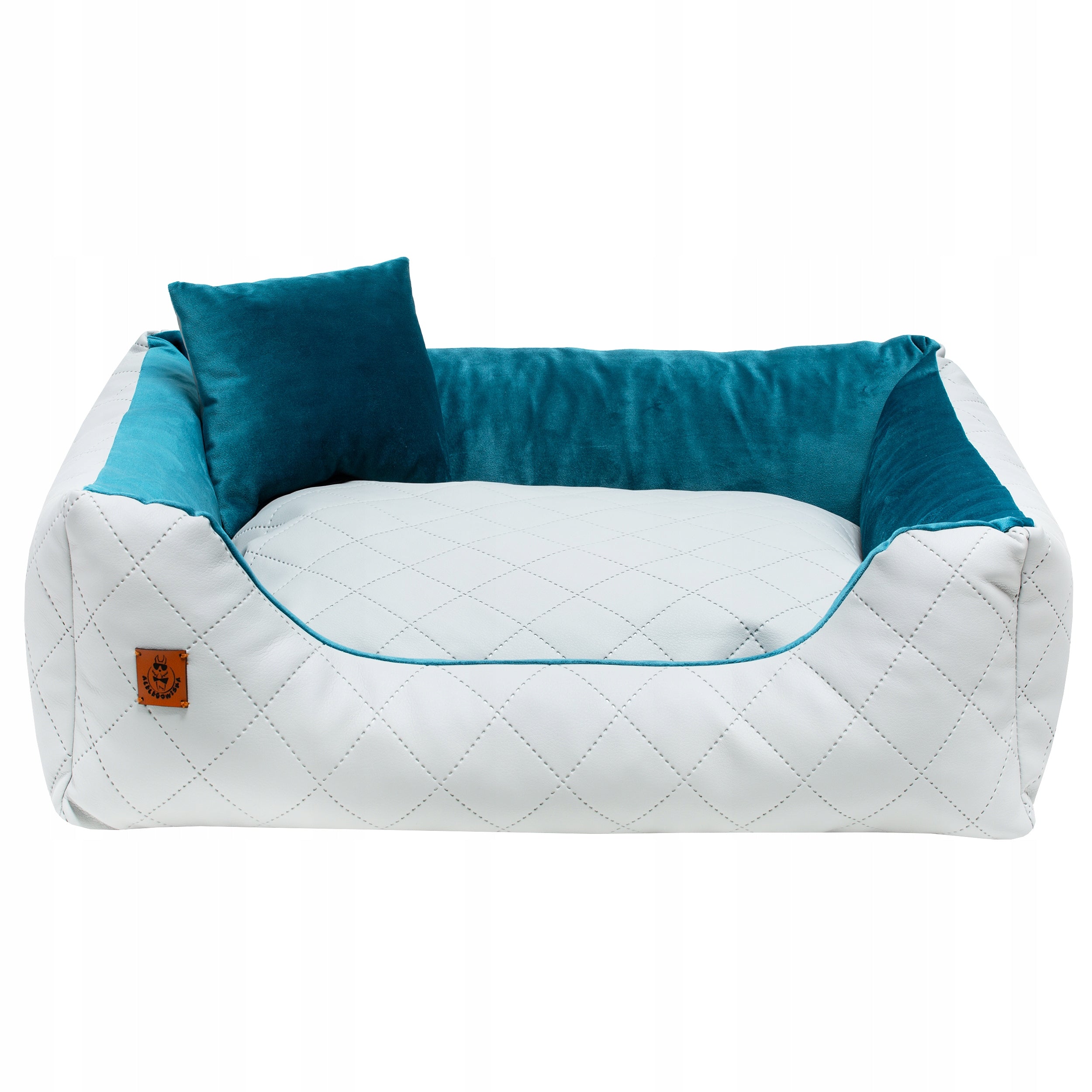 Dog Bed 60x50 Couch Playpen Sofa Velour Waterproof Pillow Freebie Brand no brand