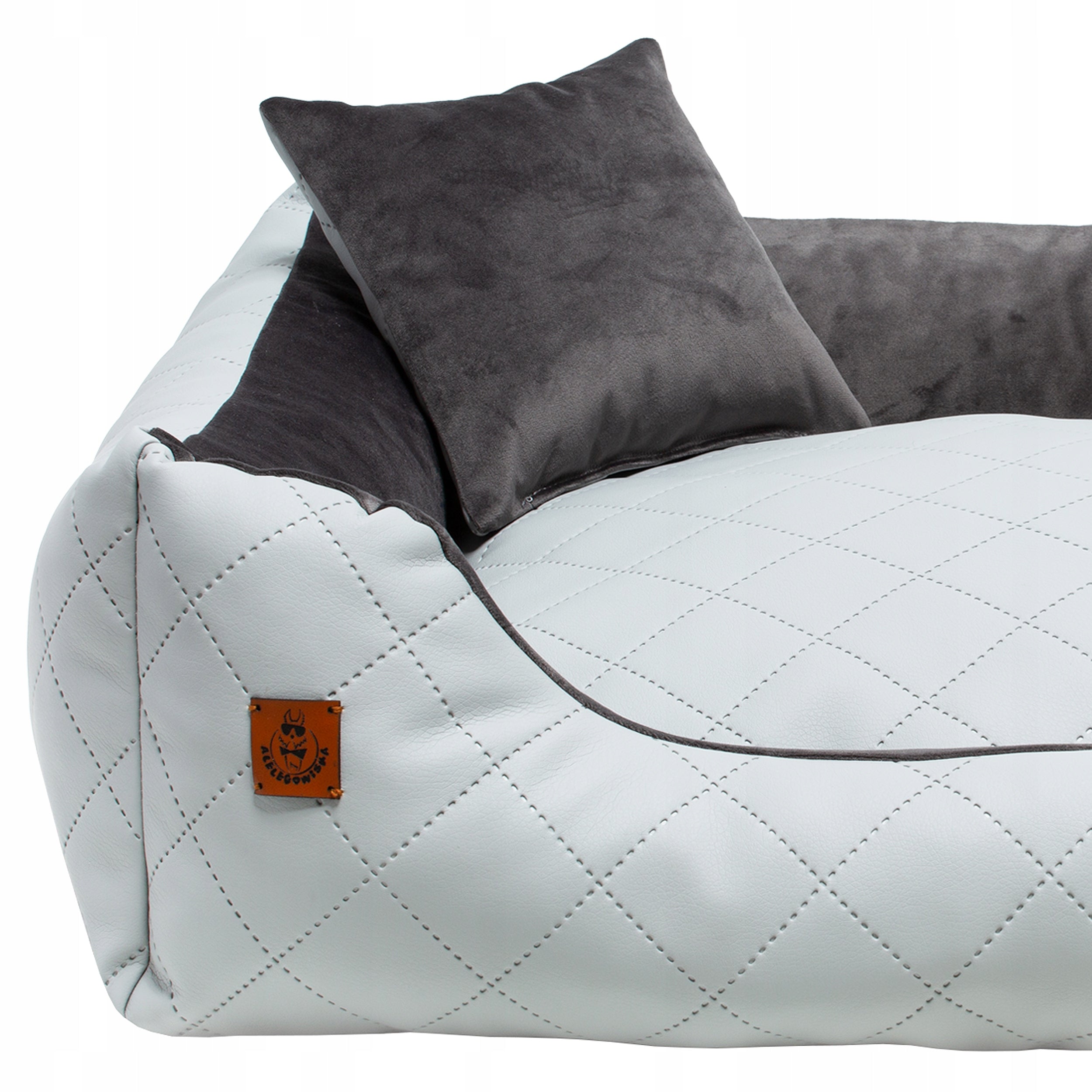 Dog Bed 60x50 Couch Playpen Sofa Velour Waterproof Pillow Freebie Color multicolor