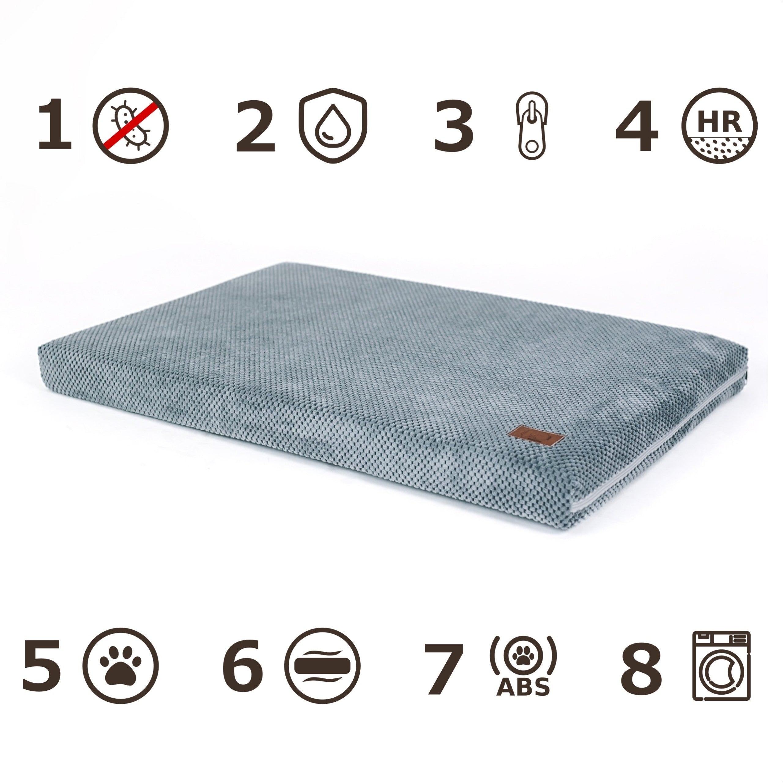 Dog Bed 90x60x7 High Elastic Foam Dog Mattress Packaging status original
