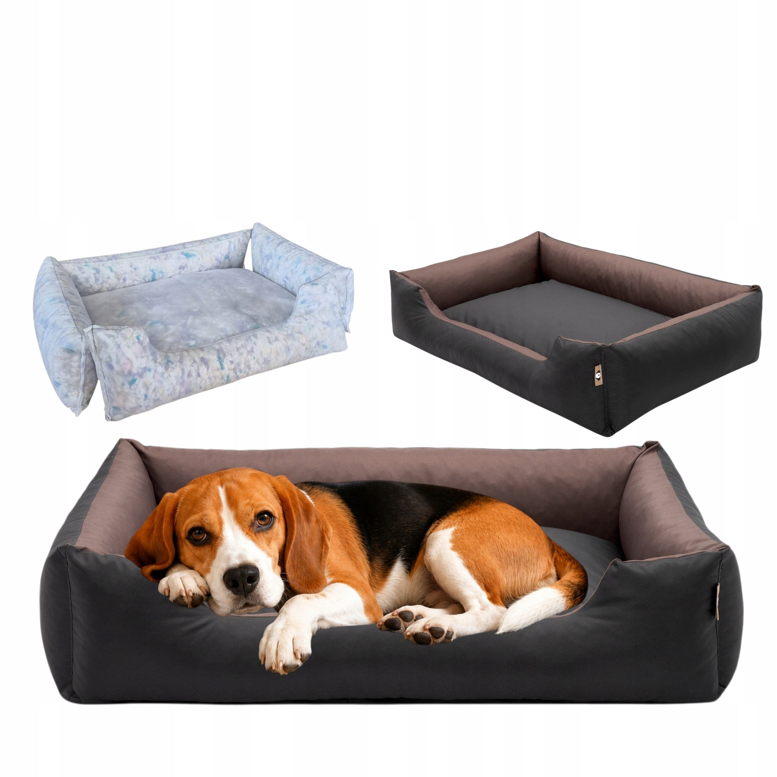 Dog Bed 90x70 XL Mattress Couch Cushion Bedding Sofa BRONZE