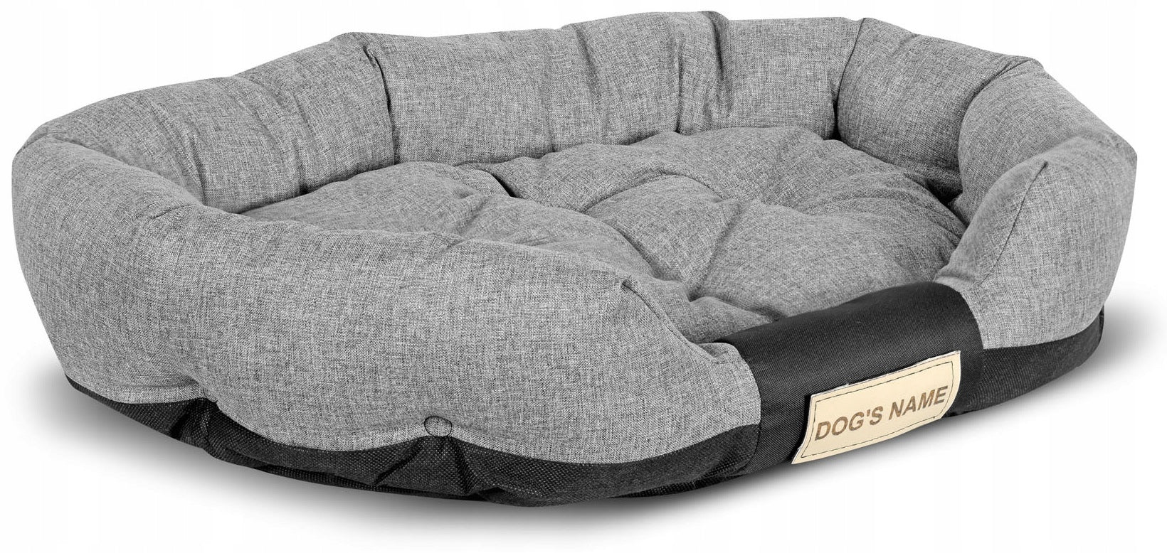 Dog Bed Bedding Basket Waterproof + Name 100x75cm Assorted Colors Manufacturer code CODUOWAL100/75C-SZ