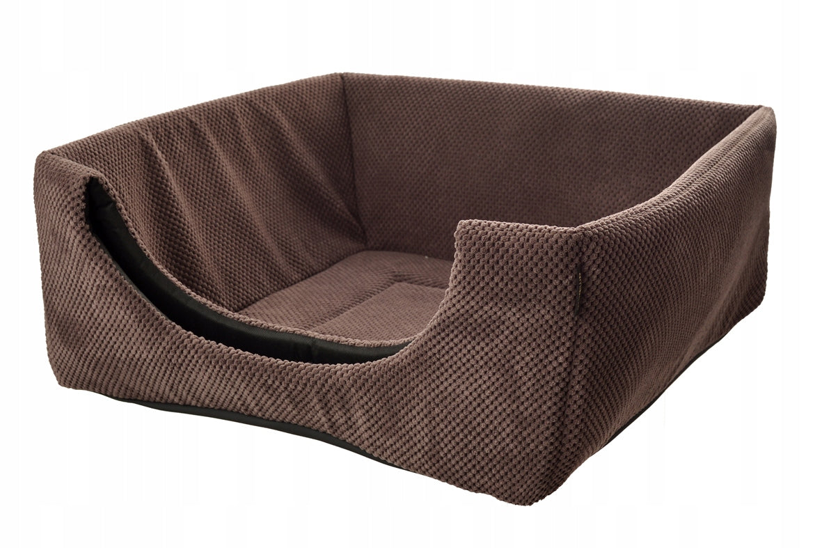 Dog Bed Cat Booth 2in1 XL Cottage 70x70cm Non-Slip Bedding Brand Amibelle