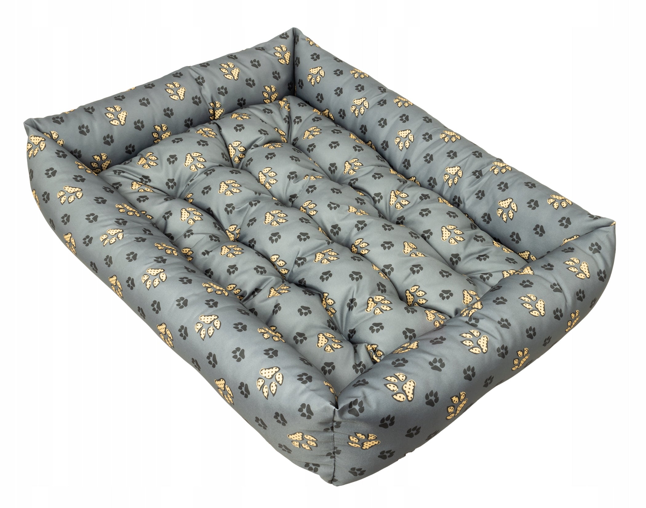Dog Bed Couch 120x90 WATERPROOF Grey -Colorful Paws Trade name Legowisko