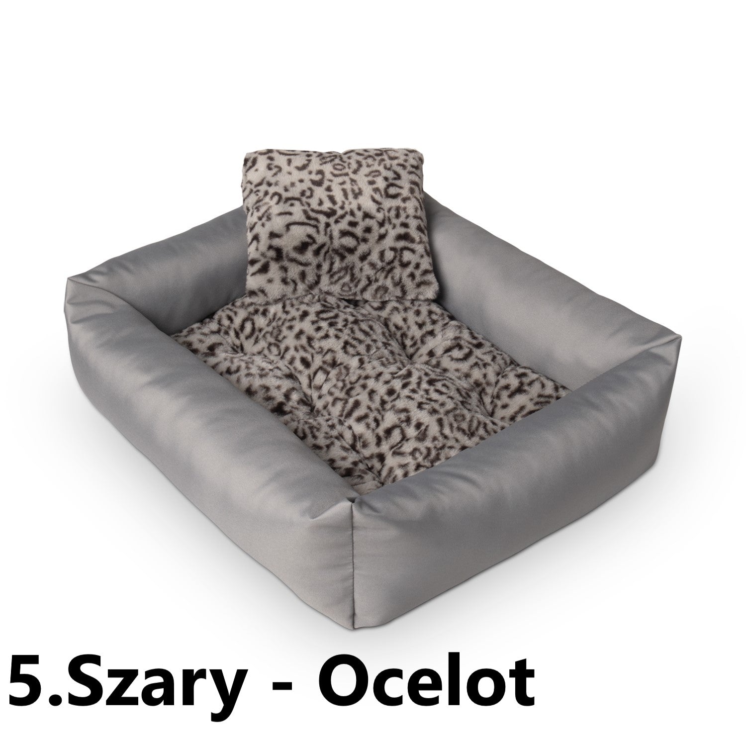 Dog Bed Couch 65x55 WATERPROOF Grey Product width 55 cm