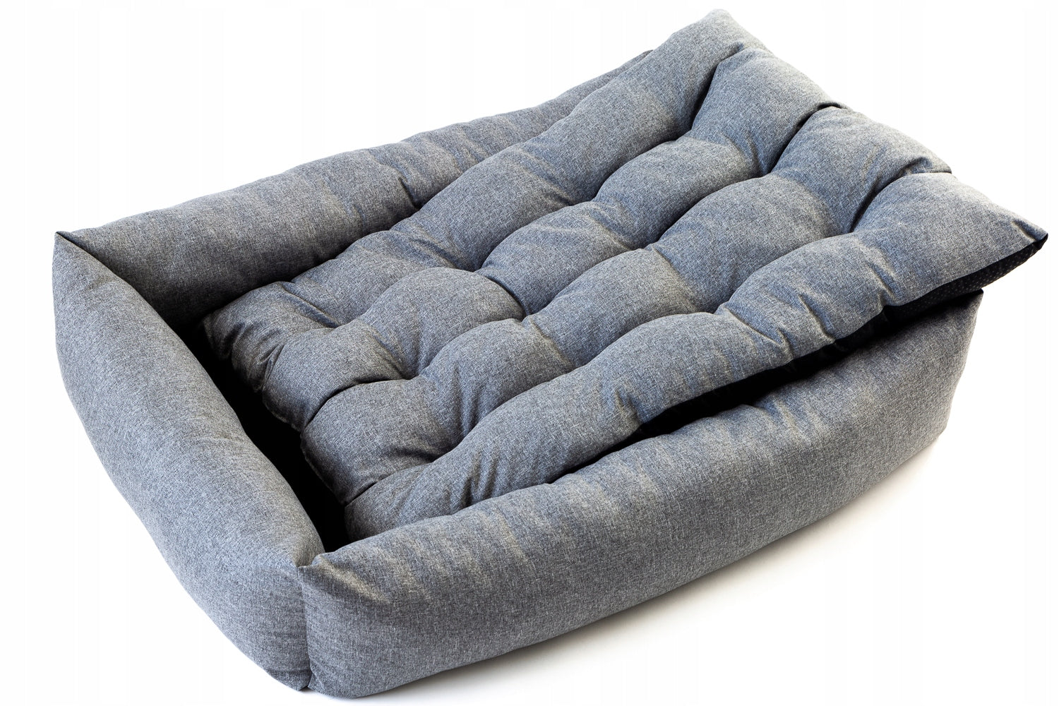Dog Bed Couch Playpen 95x75 WATERPROOF Grey Colorful Paws Product width 75 cm