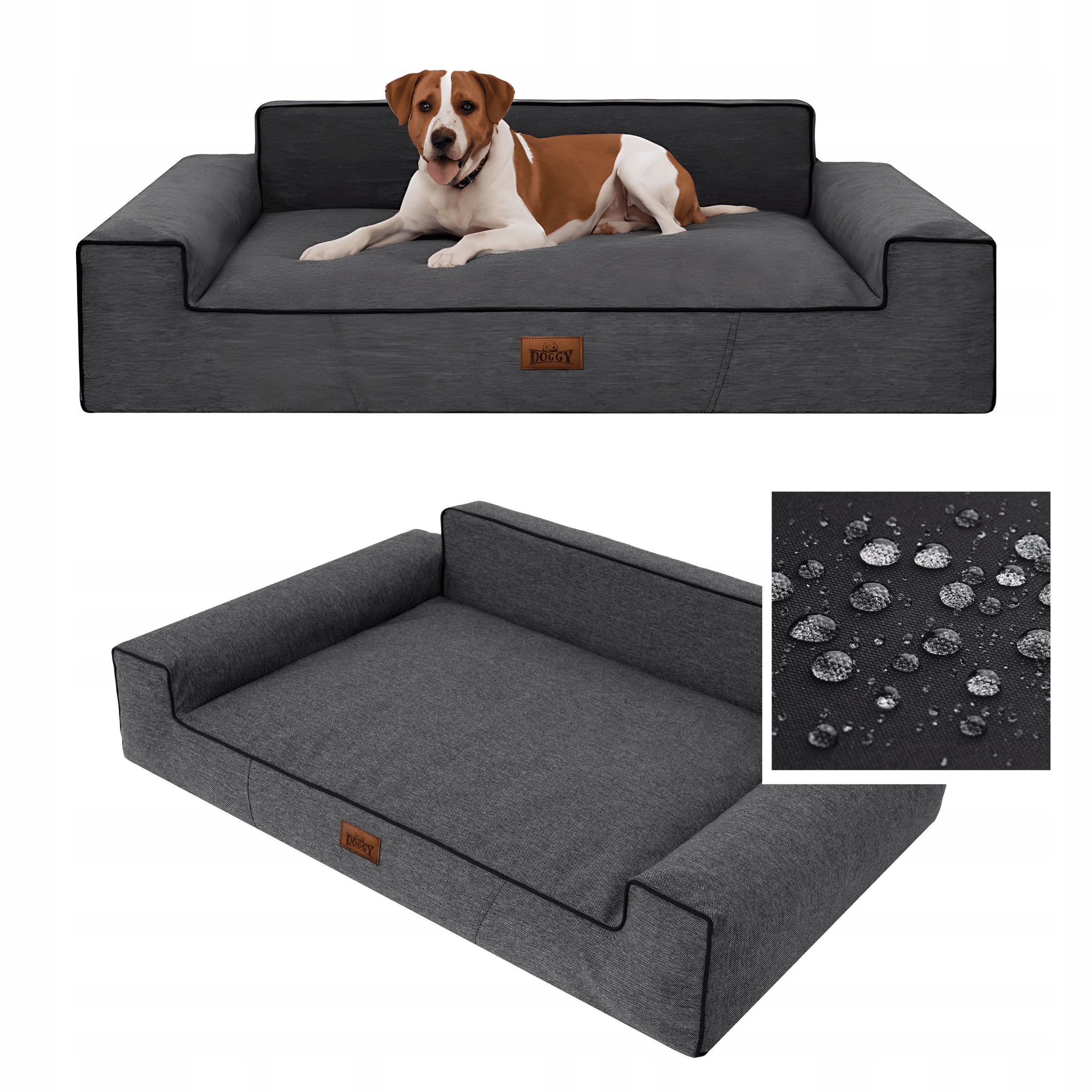 Dog Bed - Durable Waterproof Playpen - XL 99x65cm Dog Mattress