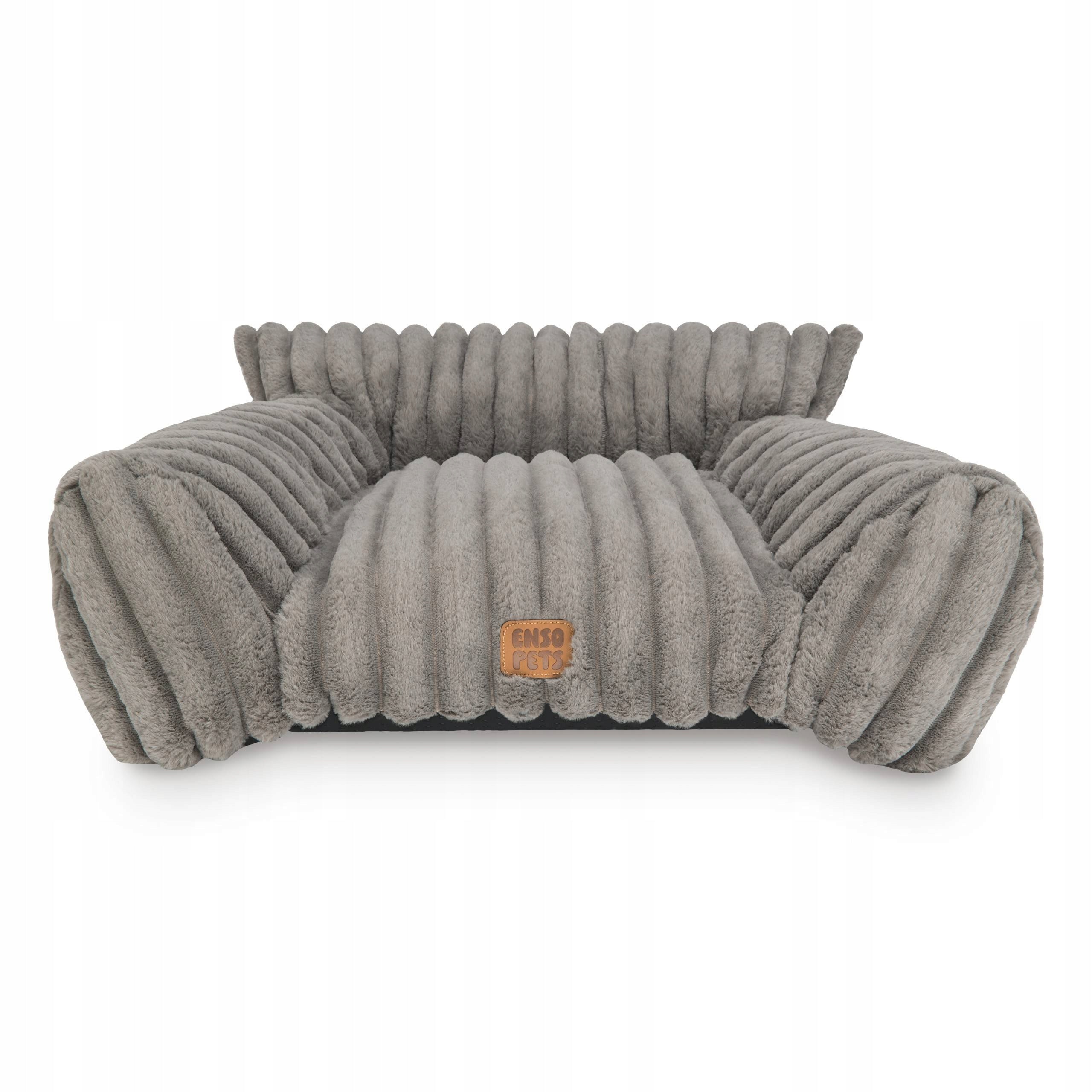 Dog Bed Fur York M Bedding Small Couch Plush Couch Manufacturer code EP Bed Faux 65x44,5x30,5 Grey