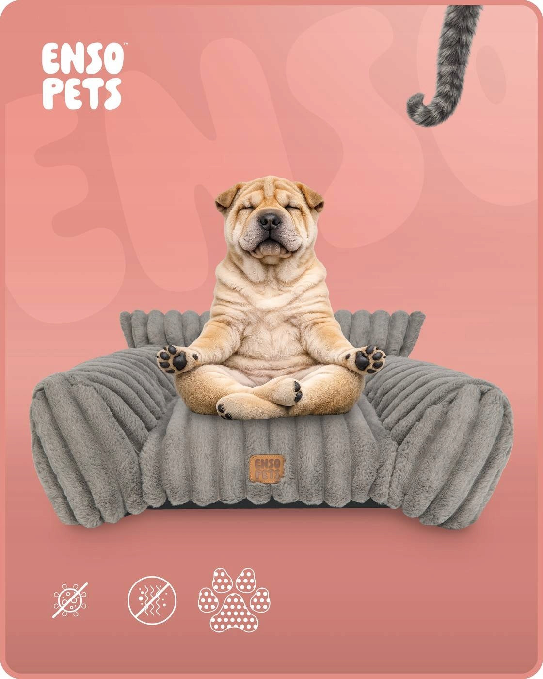 Dog Bed Fur York M Bedding Small Couch Plush Couch Packaging status original