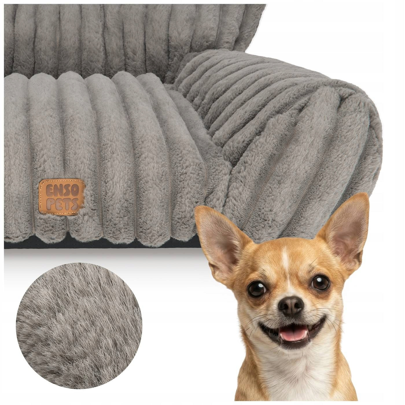 Dog Bed Fur York M Bedding Small Couch Plush Couch