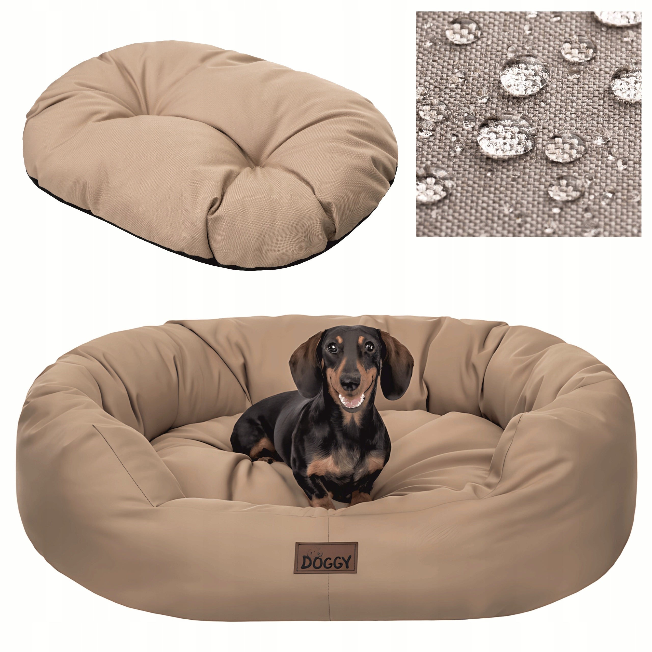 Dog Bed - Medium Dog Bed 94x75 cm - Removable Mattress