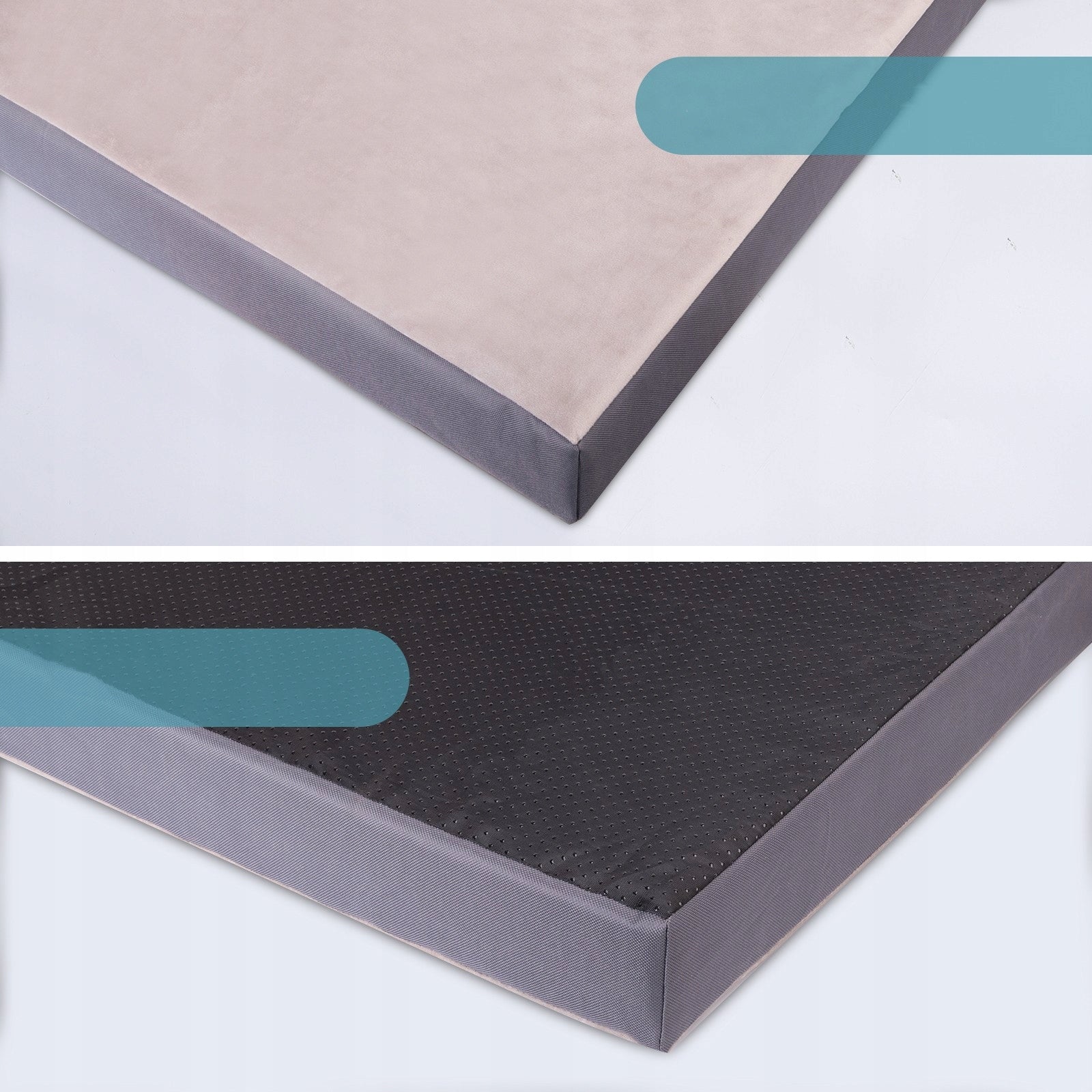 Dog Bed Memory Foam Mattress 75 cm x 50 cm Length 75 cm
