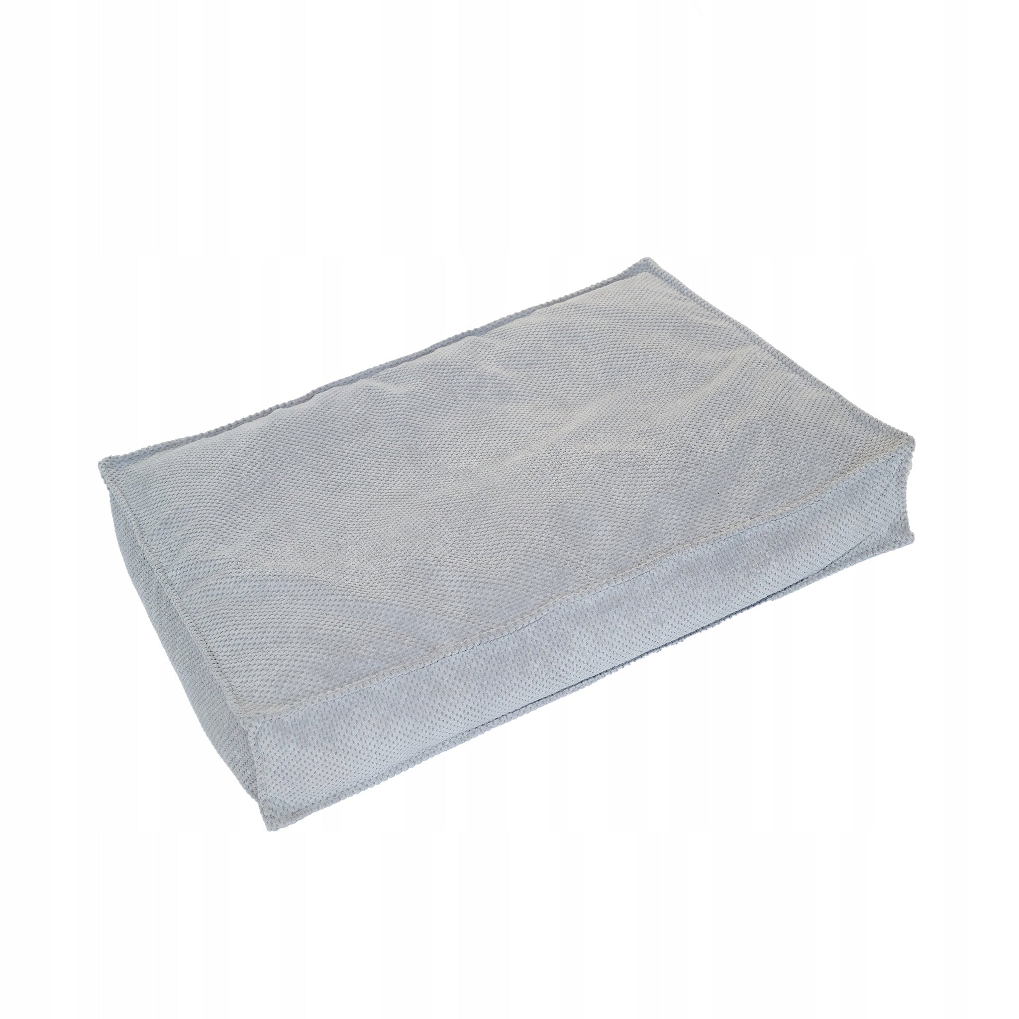 Dog Bed Pillow Bedding Mattress DOT Velour Large 120x80 cm Color blue