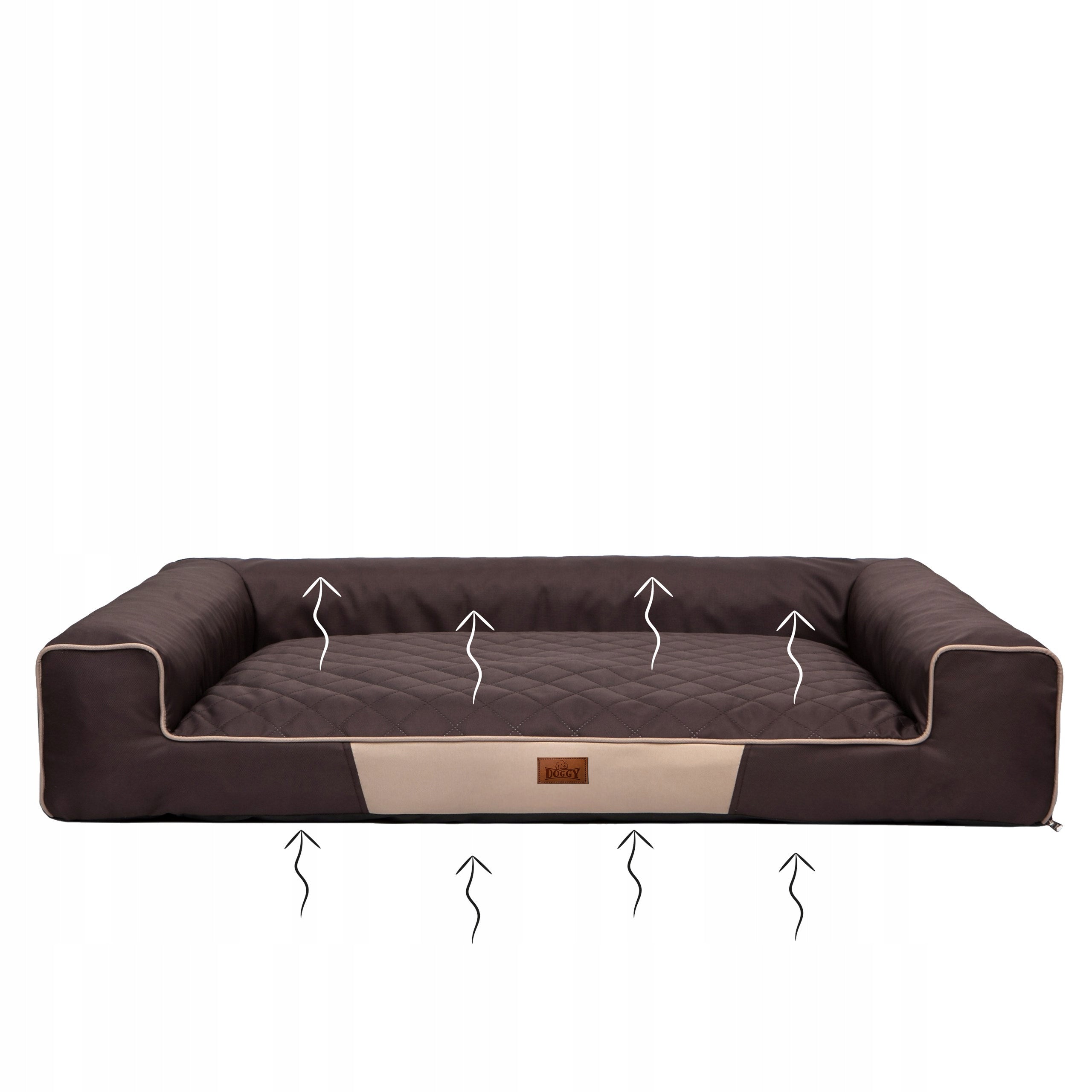 Dog Bed, Sofa WATERPROOF REMOVABLE COVER XL 100x65 cm Model VICTORIA