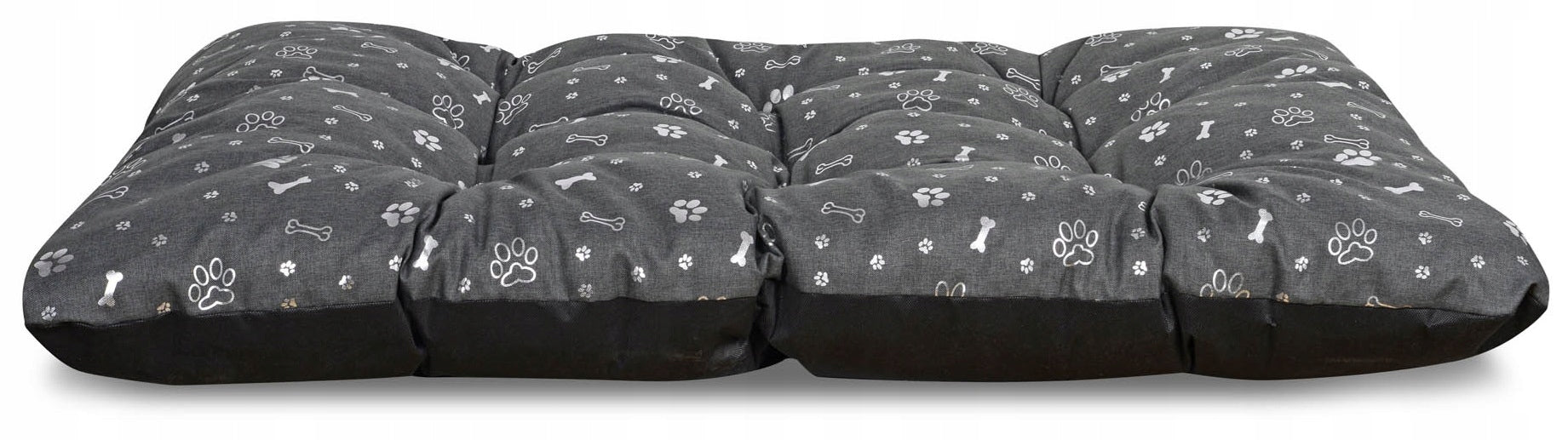 Dog Bed Waterproof Pillow Bone Silver Bedding XL 120x80 cm Product width 80 cm