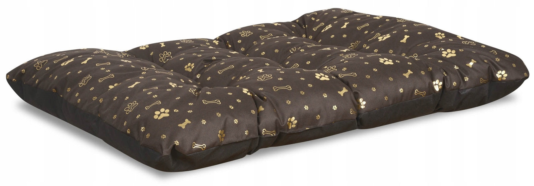 Dog Bed Waterproof Pillow Bones Golden Bed L 100x70 cm Brand no brand