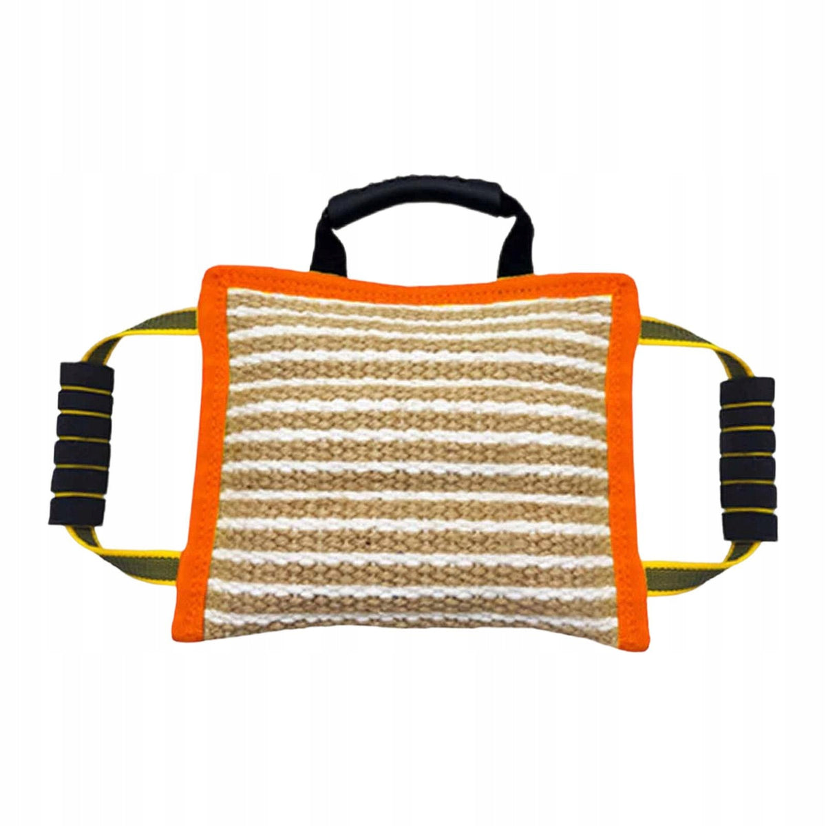 Dog Bite Pillow Dog Bite Wedge Heavy Duty Protection Handle Grip oranges
