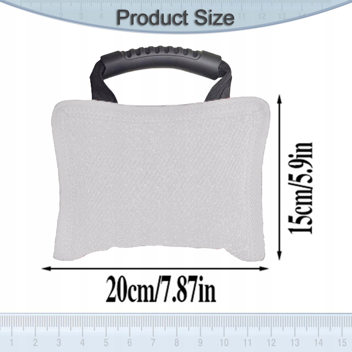 Dog Bite Pillow Premium Portable for Small and Medium Sized Dogs with White Packaging status original