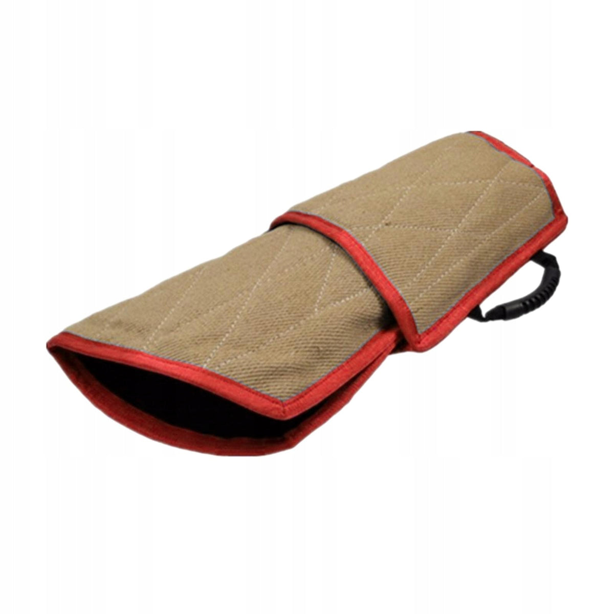 Dog Bite Sleeve Double Layer Jute Best for Young Dogs Puppy Interactive Red