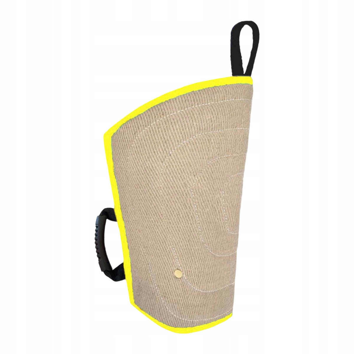 Dog Bite Sleeve, Professional, Handle Grip Design Heavy Duty yellow Packaging status original