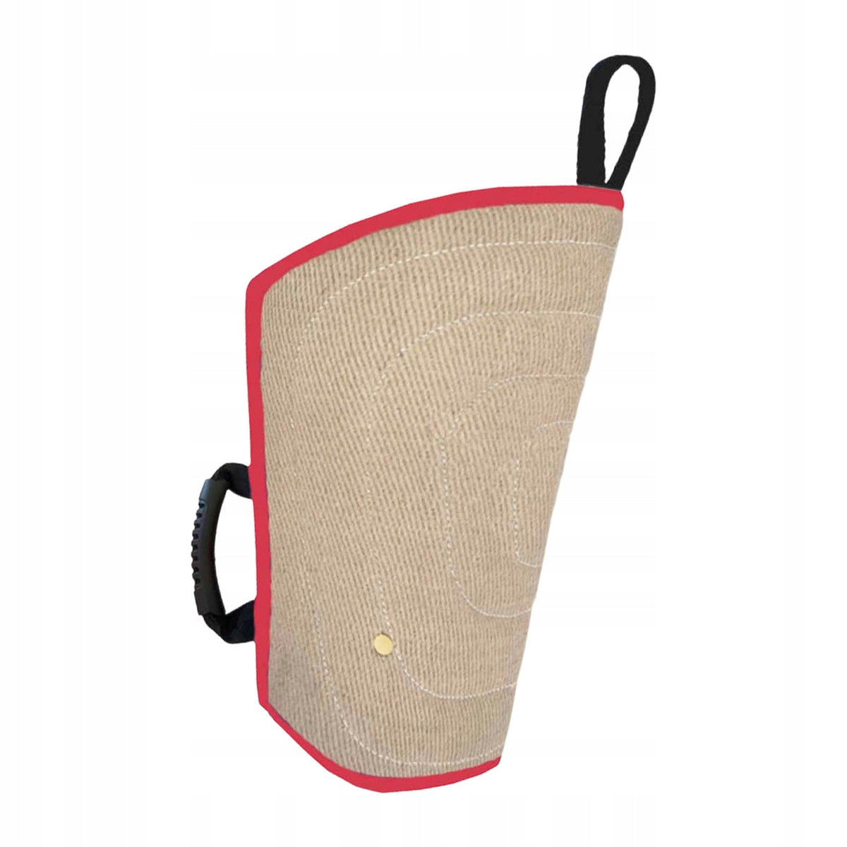Dog Bite Sleeve Unique Handle Grip Design Lightweight Bite Protection red