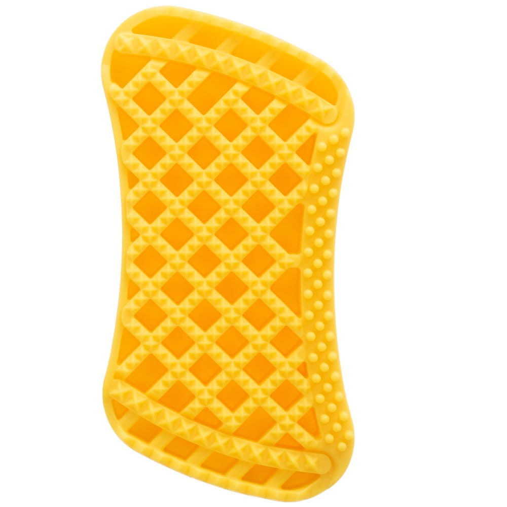 Dog Brush Pet+Me Medium Silicone Yellow Manufacturer code PET-920030