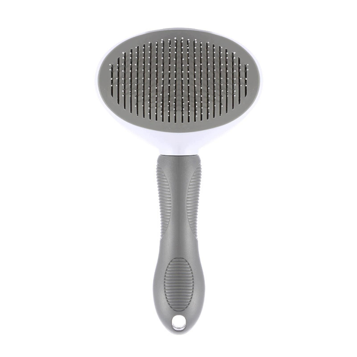 Dog Brush Rake Comb Shedding and Dematting Durable Pet Comb Cats gray Packaging status original