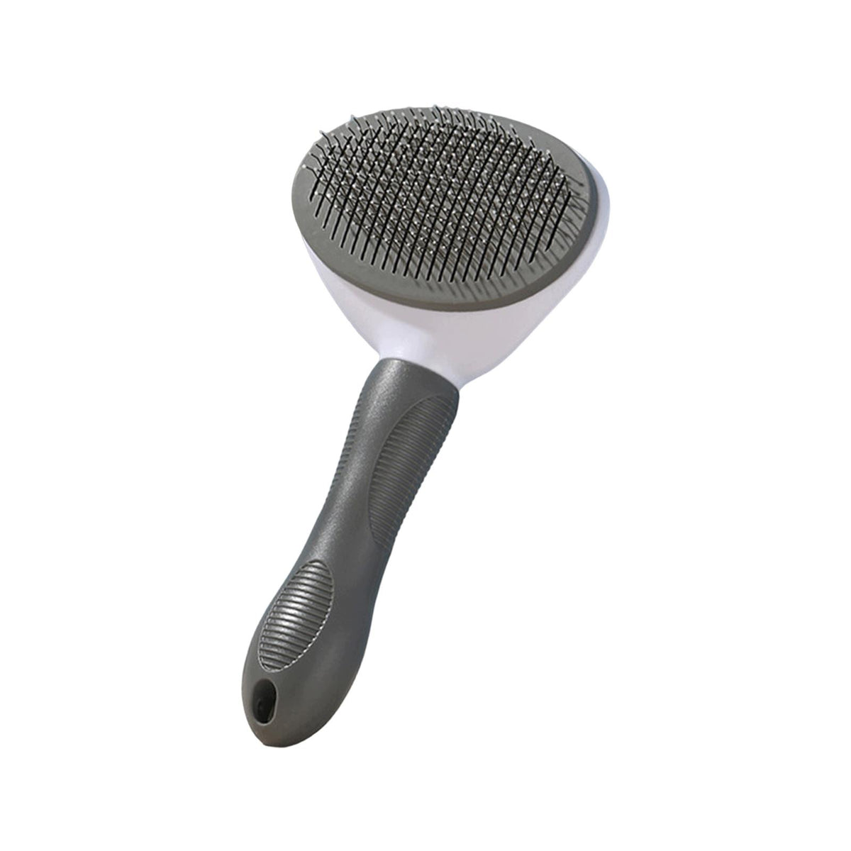 Dog Brush Rake Comb Shedding and Dematting Durable Pet Comb Cats gray