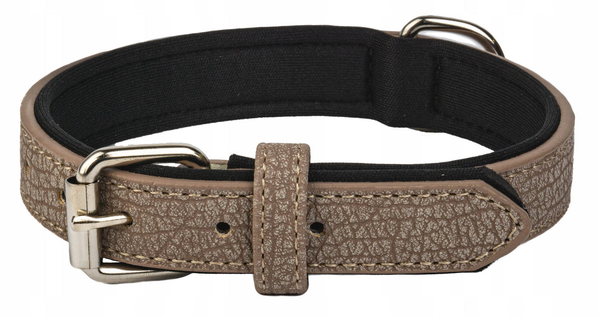 Dog COLLAR THICK WITH SOFT LINING colors 35cm S