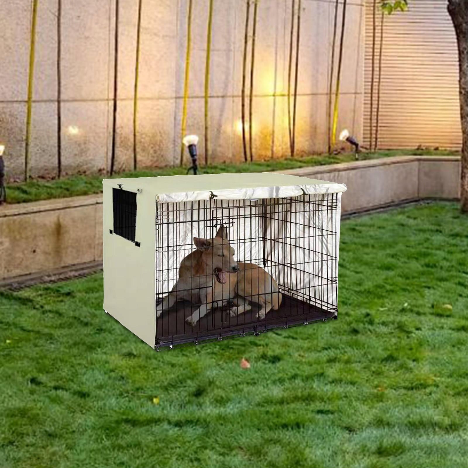 Dog Cage Cover Durable Sun Protection Breathable Indoor 79cmx51cmx53cm Product width 23 cm